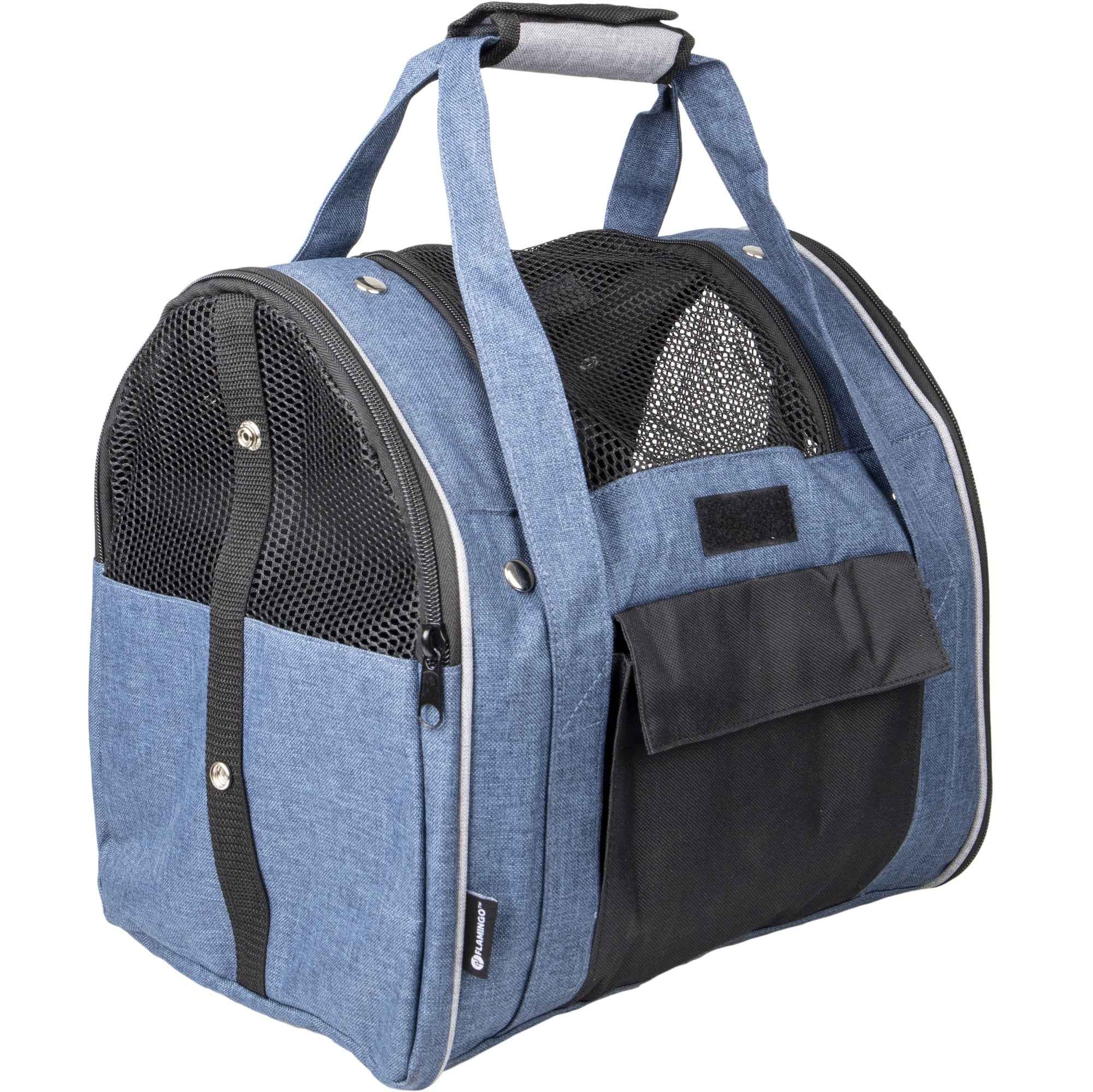 Rugzak Lenie Blauw 36x32x32cm – Comfortabele en stevige huisdierenrugzak