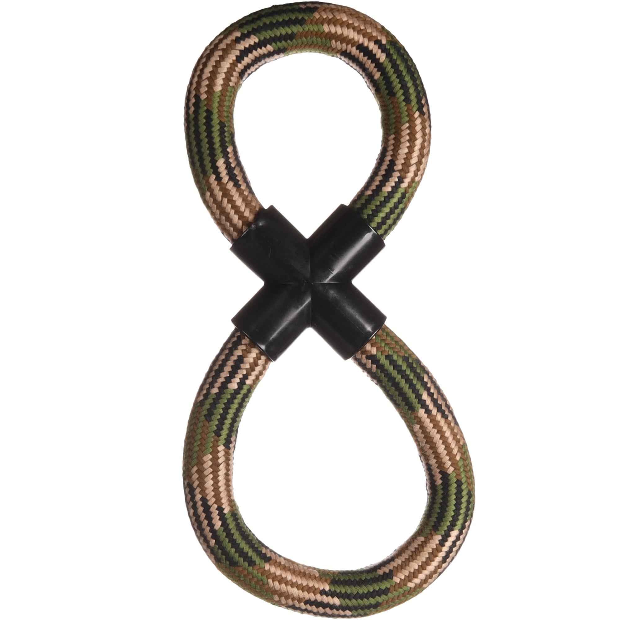 Flamingo - HS Katoen Joe - Trektuig 8-Ring Camouflage  38CM – Duurzaam Katoenen Trektuig voor Actieve Honden