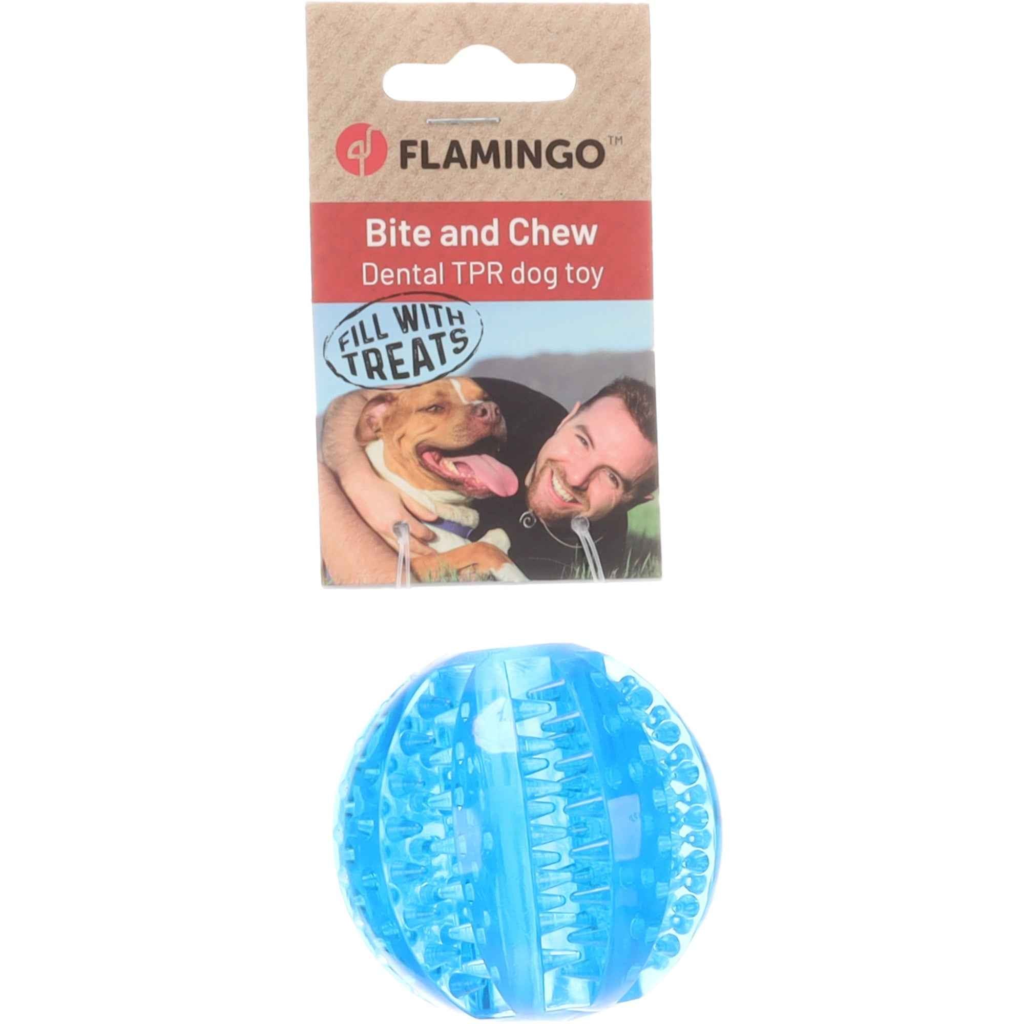 Flamingo - HS Trappa TPR Bal Assortiment Diameter 6,8CM – Duurzaam en Veilig Hondenspeelgoed