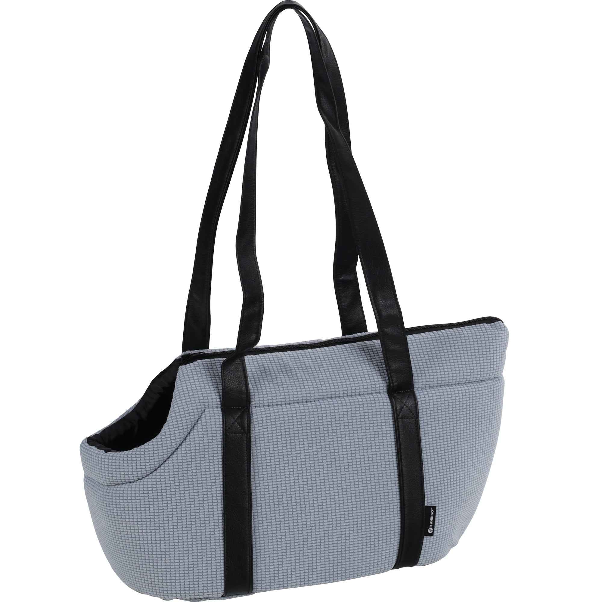 Draagtas Aaliyah Blauw 46x23x25cm – Stijlvolle en Comfortabele Huisdierentas