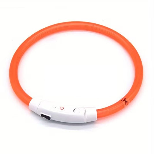Lichtgevende Halsband - Hond - Oplaadbaar - LED - 51 cm