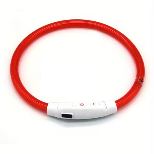 Lichtgevende Halsband - Hond - Oplaadbaar - LED - 51 cm
