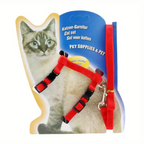 Comfortabel verstelbaar kattentuigje met lijn voor katten tot 3,5 kg