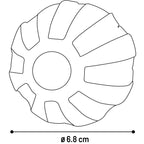Flamingo - HS Trappa TPR Bal Diameter 6,8CM – Duurzaam en Veilig Hondenspeelgoed