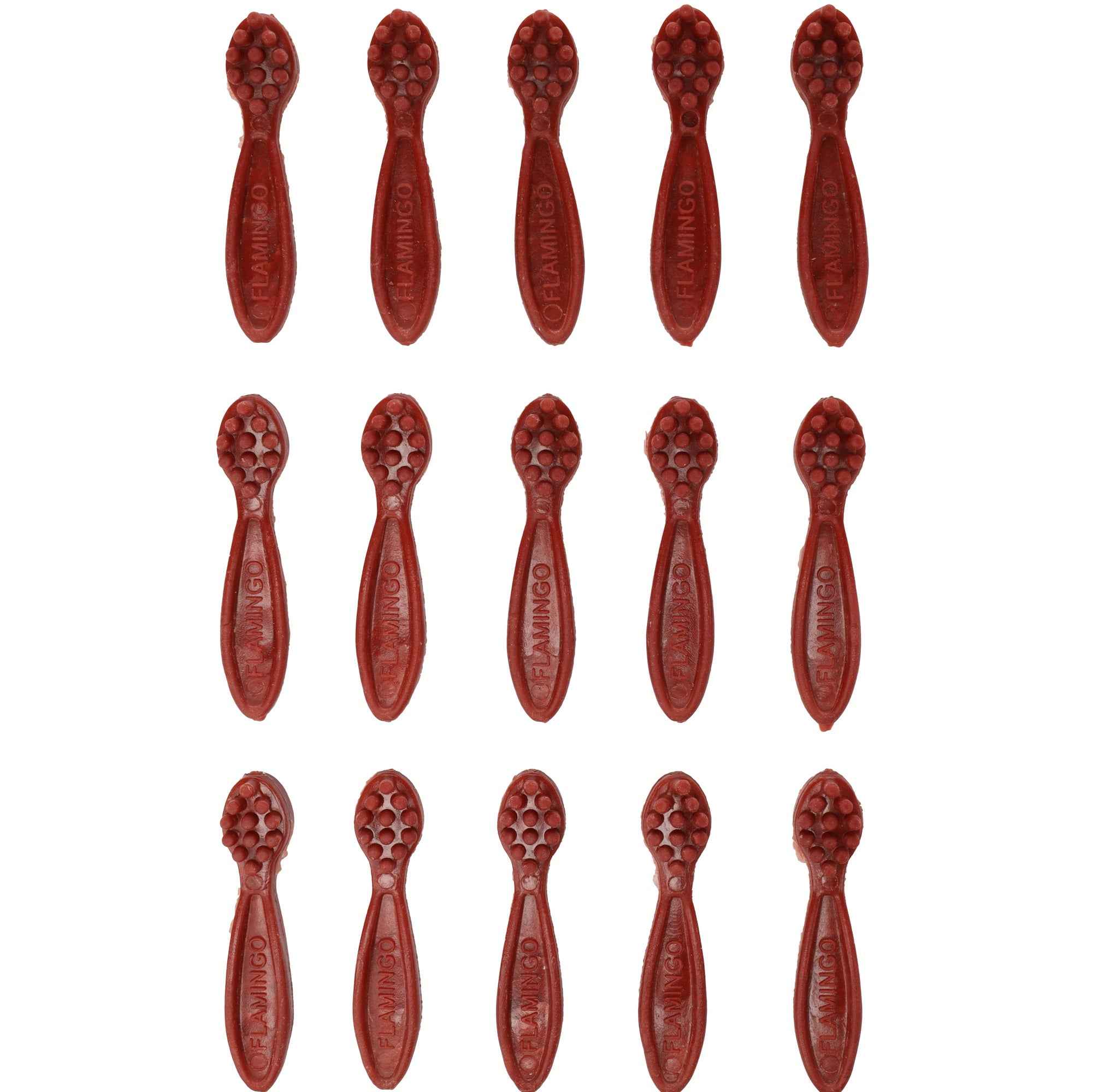 Flamingo - Veggie Tandenborstel Met Aardbei - 7.5cm - 120 gram