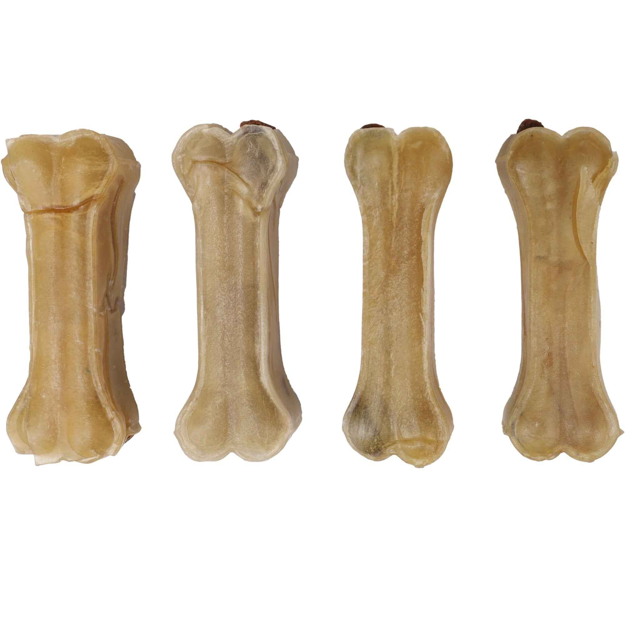 Flamingo - R'hide Hondenbeen Met Munt - 9 cm - 4 stuks