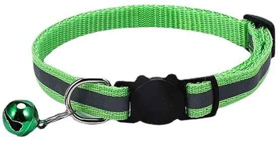 Kattenhalsband Reflecterend met Belletje voor Extra Veiligheid