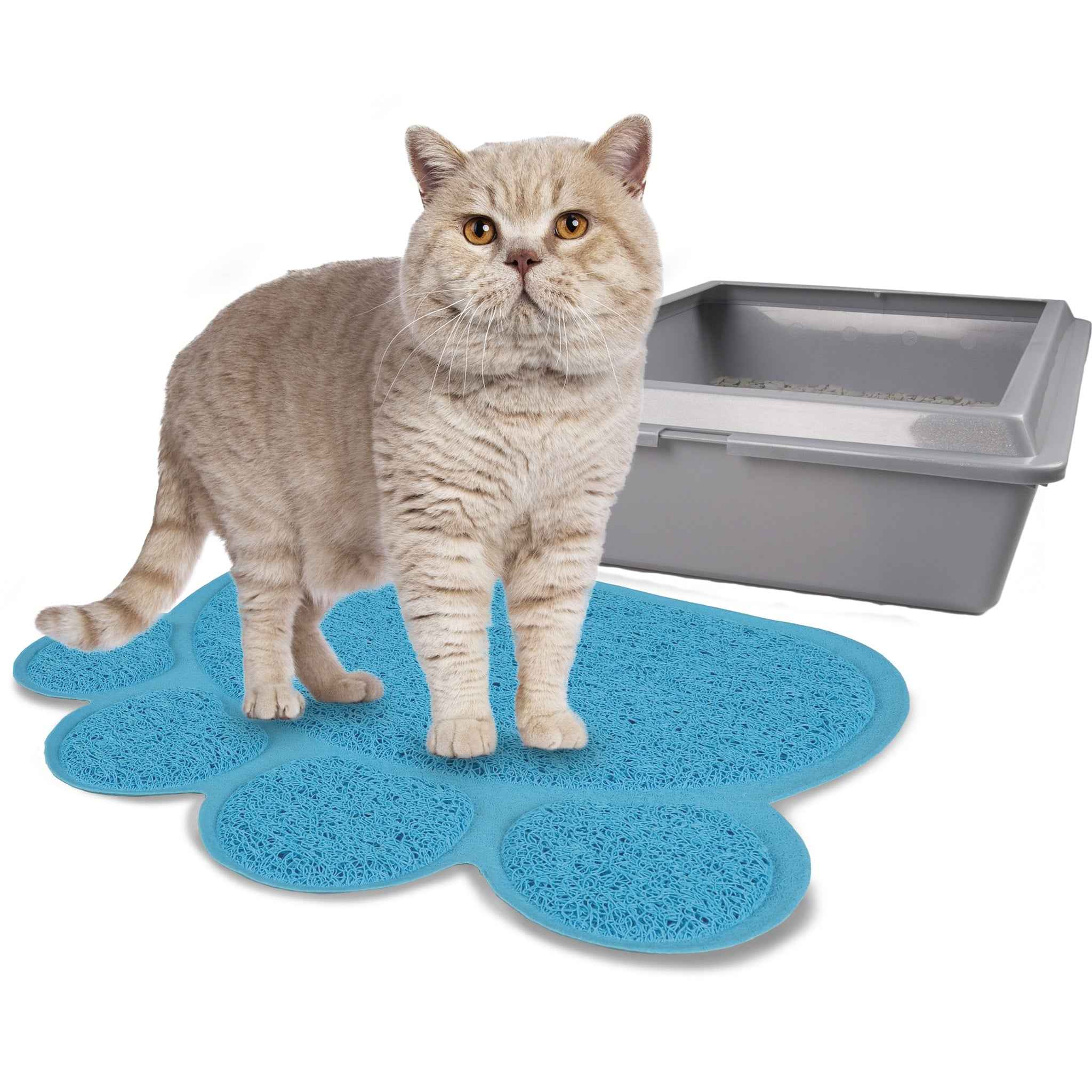 Flamingo Kattenbakmat Poot - Kattenbakmat voor een Schone Vloer