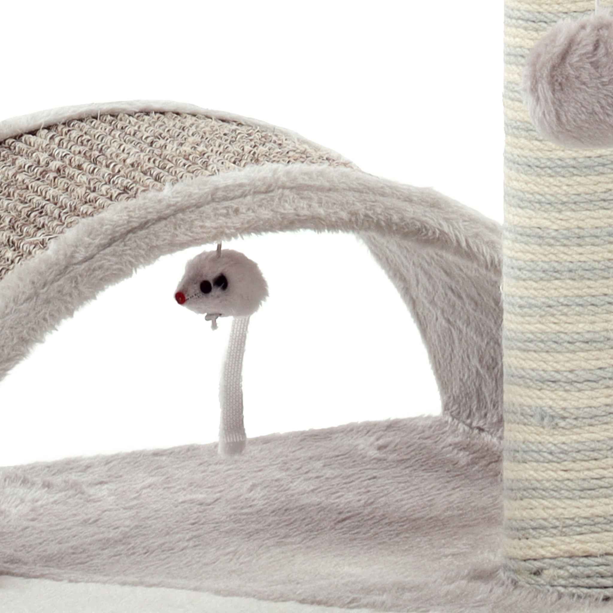 Flamingo Krabpaal Charlton - Luxe en Stijlvolle Krabpaal voor Jouw Kat