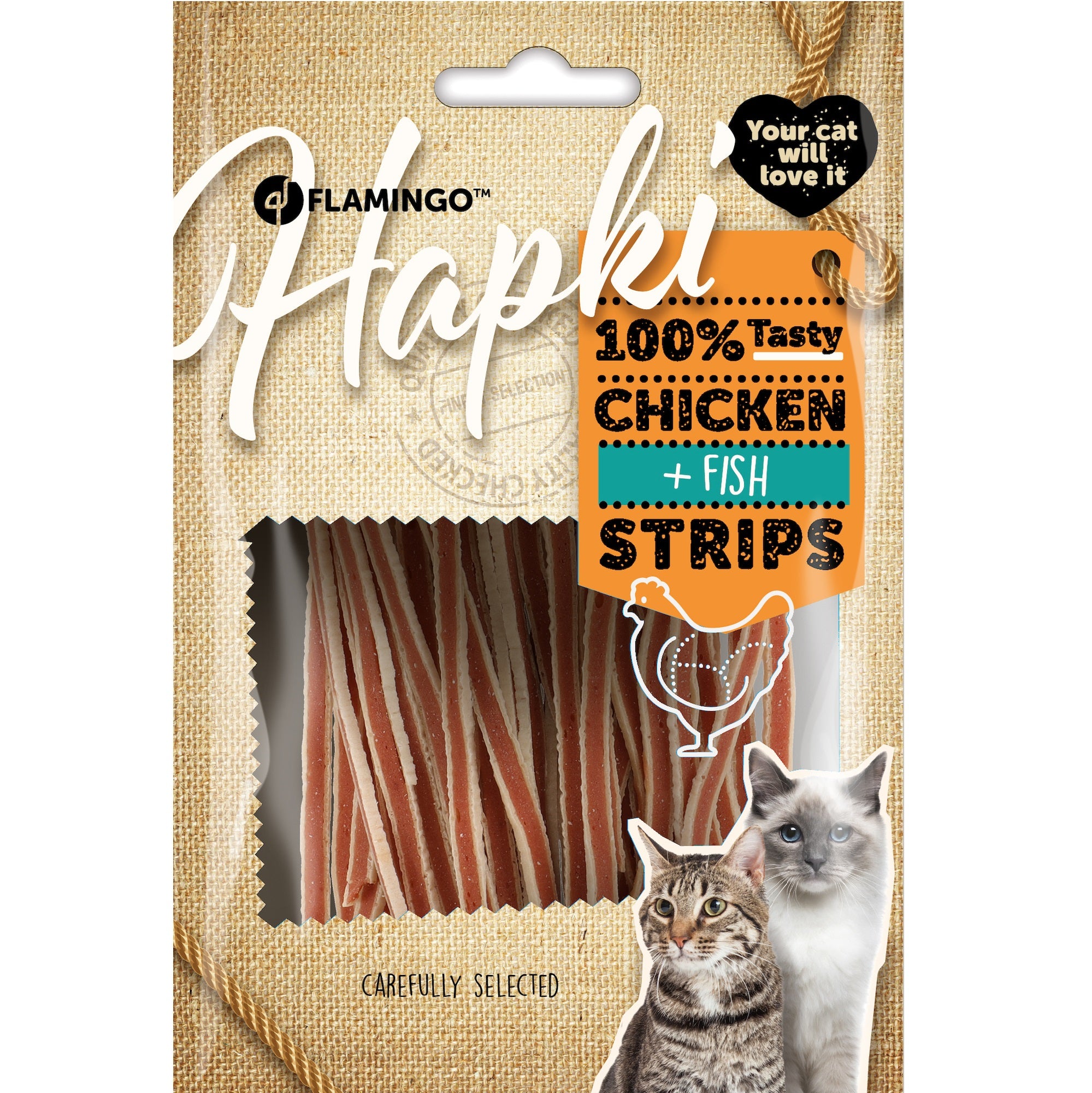 Flamingo Hapki strips in verpakking