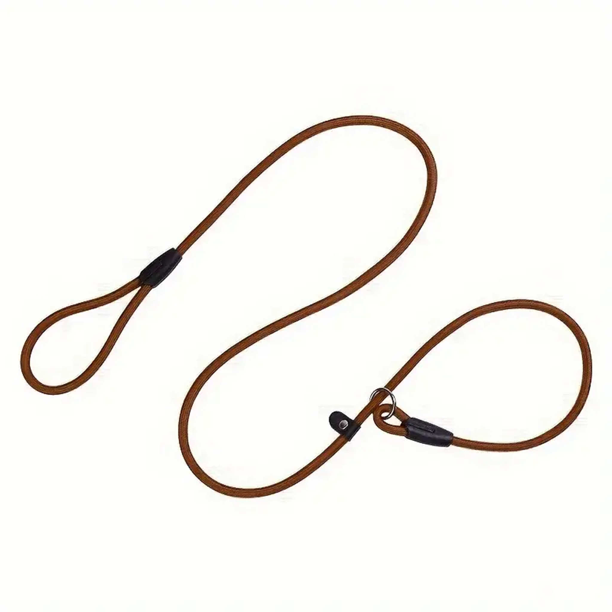 Hondenriem met leren stopper - Sliplijn 140 CM
