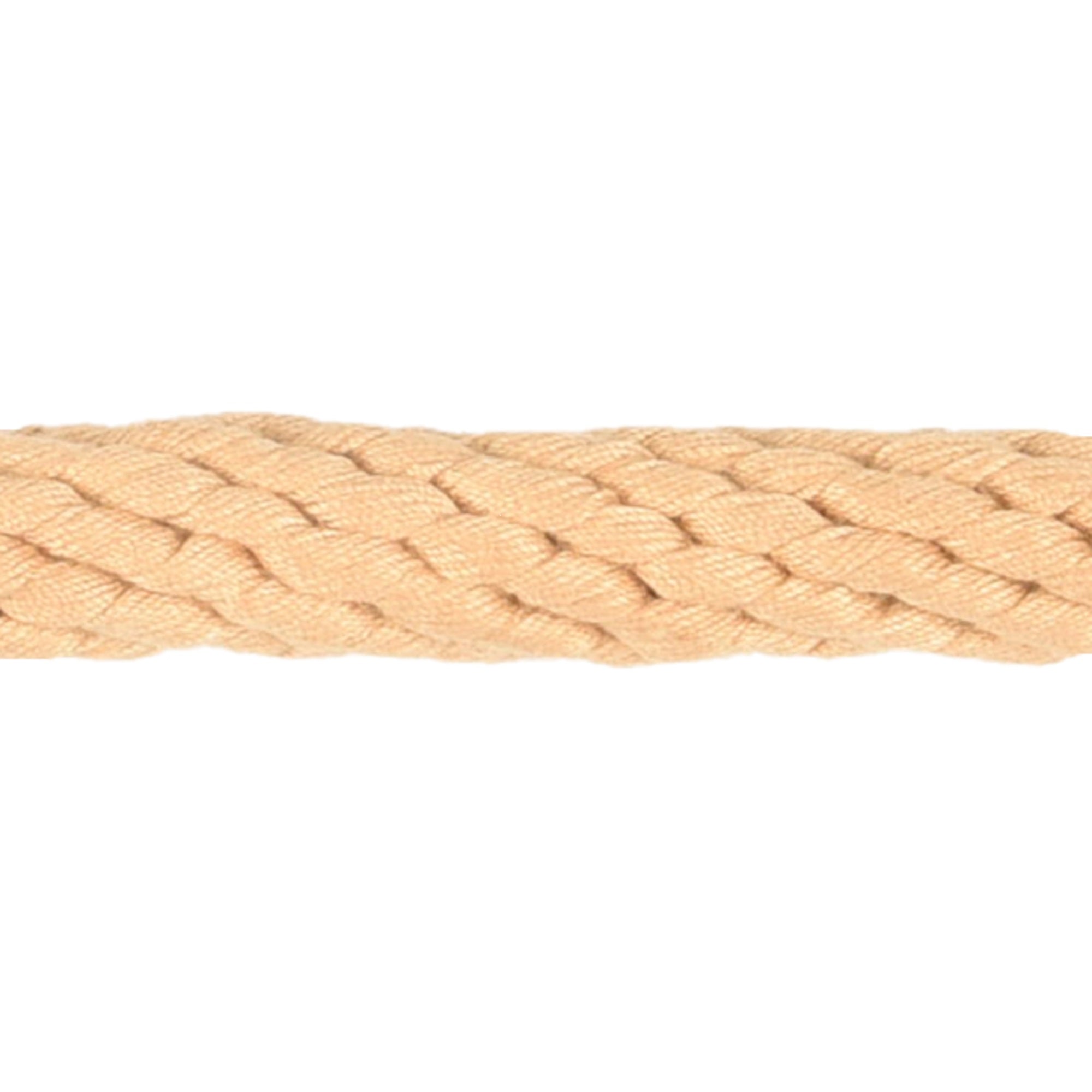 Hond Anti-Trek Looplijn Ranger Beige – 1,65m x 15mm Sterke Trainingsriem - Lomiza