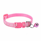 Verstelbare Halsband met Veiligheidsgesp – Duurzame Nylon Honden met Snelsluiting & Pootjespatroon voor Kleine en Middelgrote Honden | Cartoon Polyestervezel