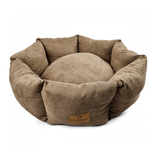 Topmast Hondenmand/Kattenmand ComfyNest - 62 cm - Velours - 71-1075-M - Lomiza