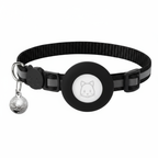 Kattenhalsband met Veiligheidssluiting & AirTag Houder – Reflecterend & Verstelbaar