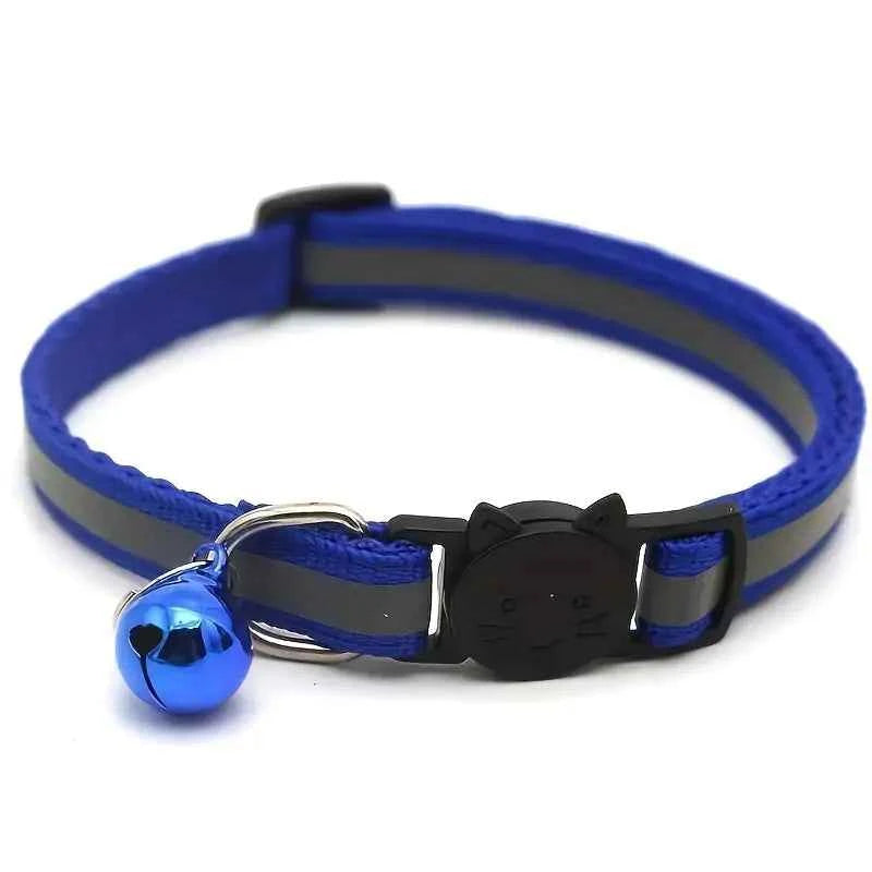 Kattenhalsband Reflecterend met Belletje voor Extra Veiligheid