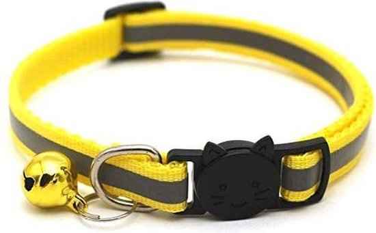 Kattenhalsband Reflecterend met Belletje voor Extra Veiligheid