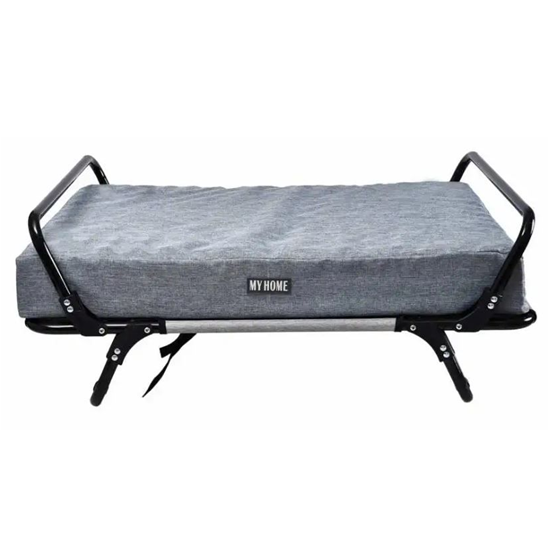 Topmast Hondenstretcher – Grijs – 82x60x33 cm – Verhoogd Hondenbed inclusief Matras - 22-109442-16